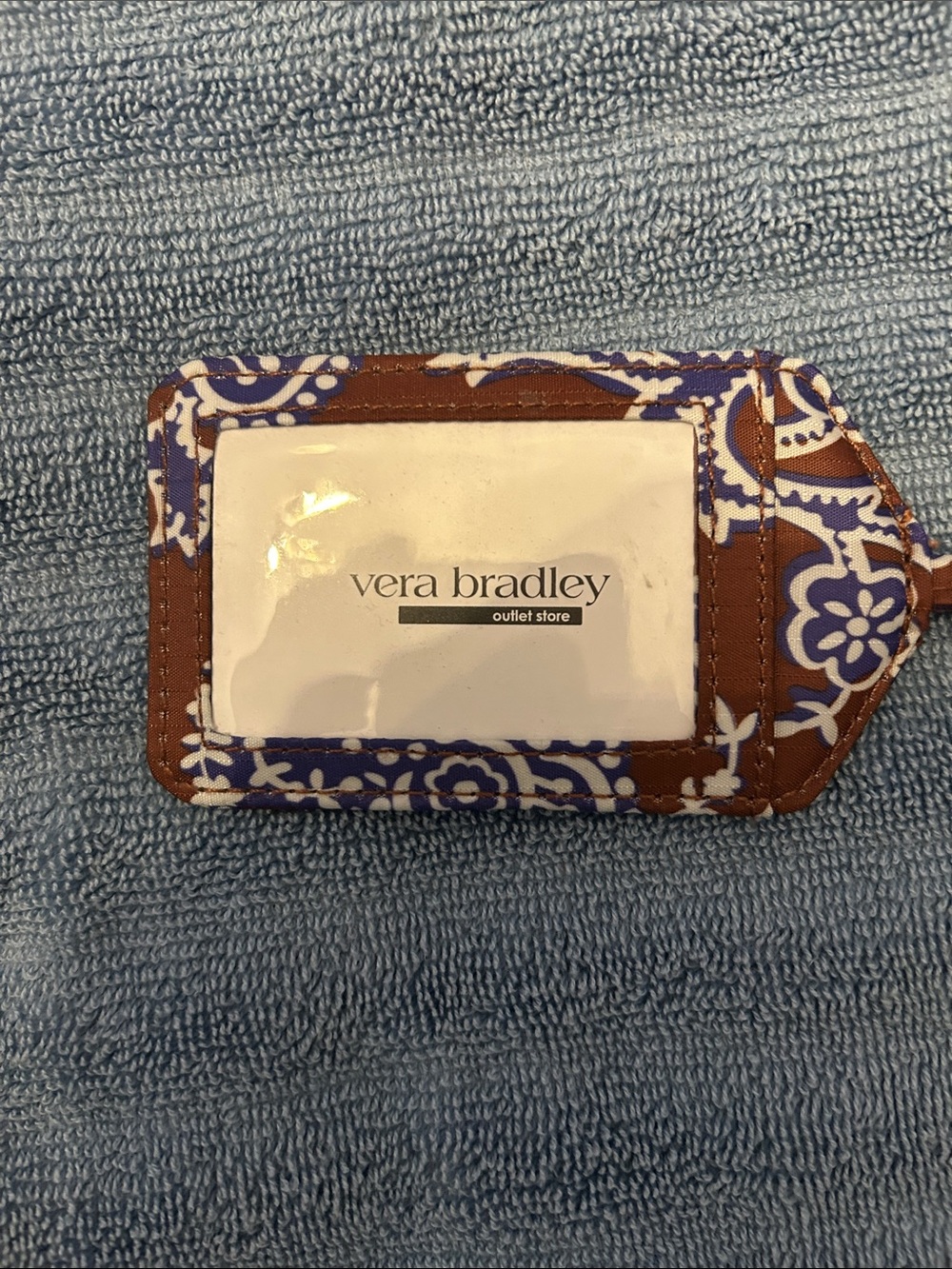 Vera Bradley bag tag, nwt